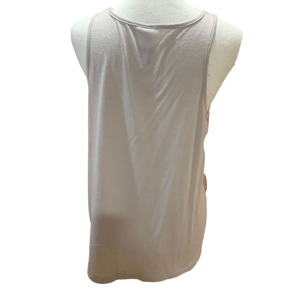 Ransom Tank Top in Abstract Striped Pattern, Sz. Large‎ - Picture 5 of 6